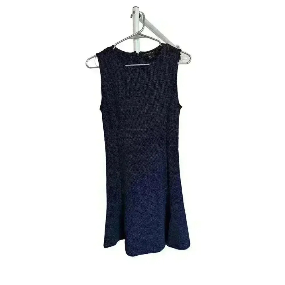 Banana Republic Navy Polka Dot dress, Size XS, EUC​​​​​​​